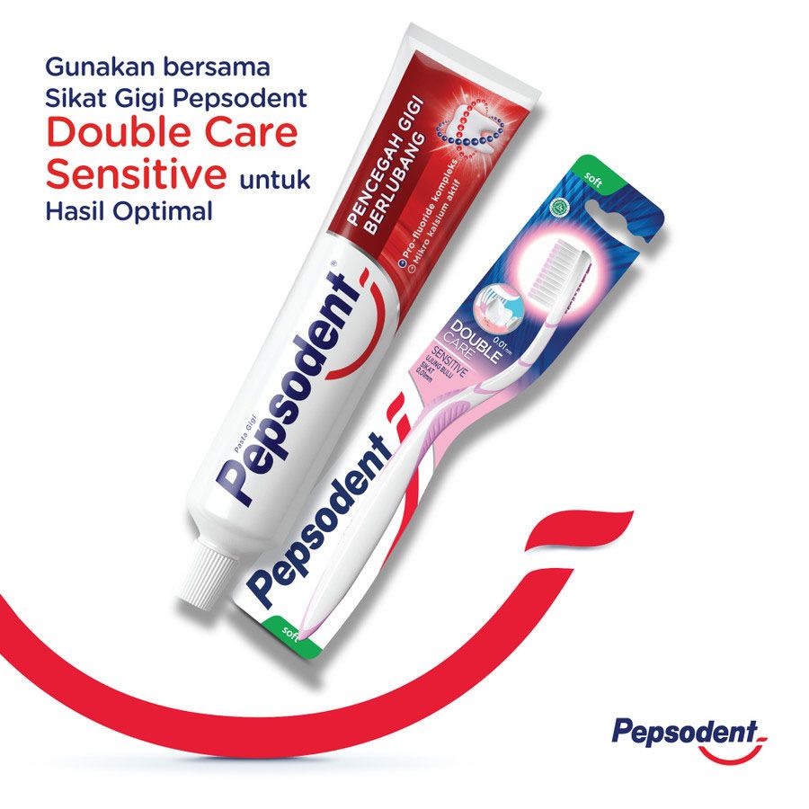 Pepsodent Pencegah Gigi Berlubang Pasta Gigi 225G Value Pack - 4