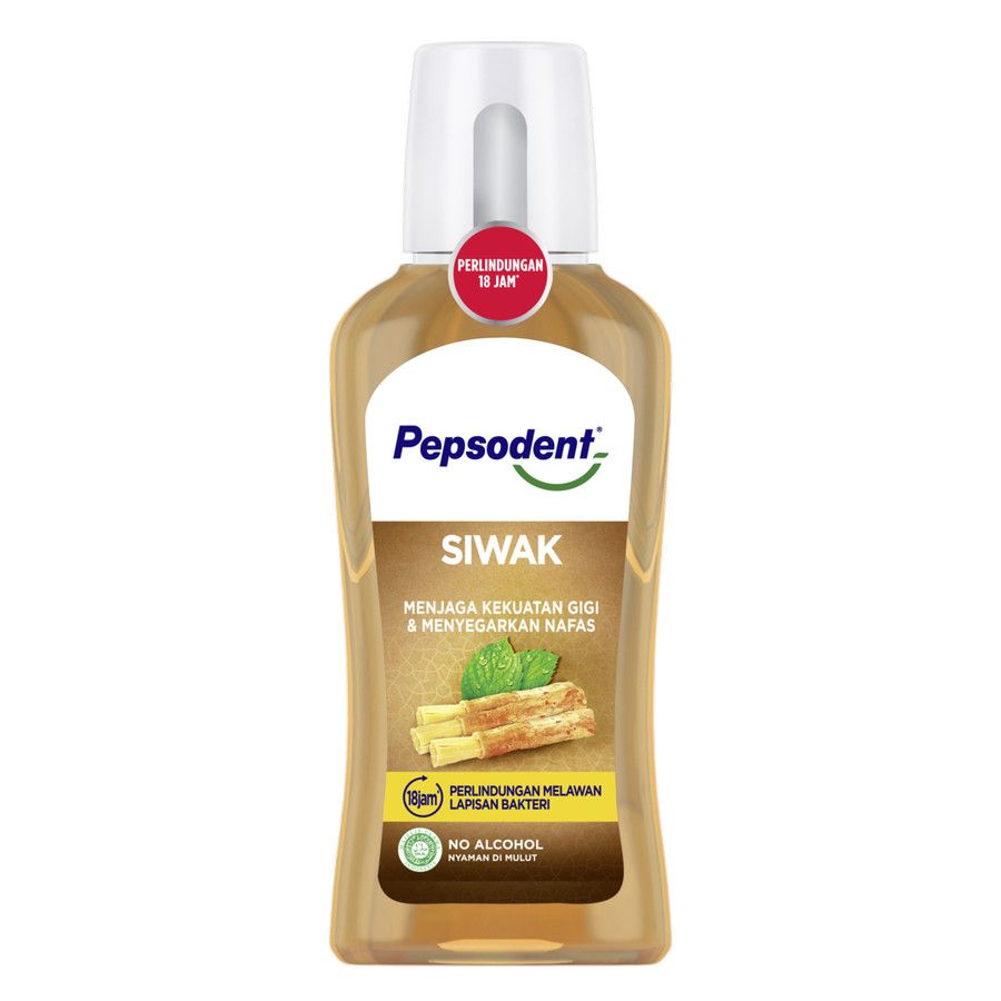 Pepsodent Mouthwash Siwak 150ml - 2