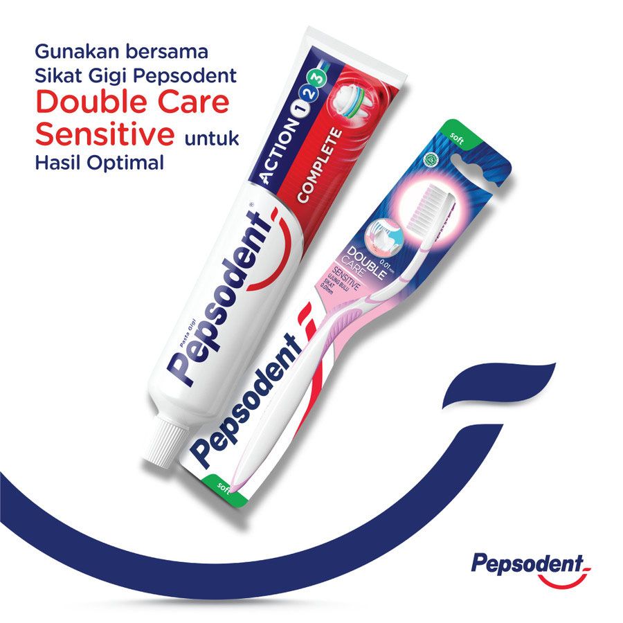 Pepsodent Action 123 Pasta Gigi Original 75G - 2