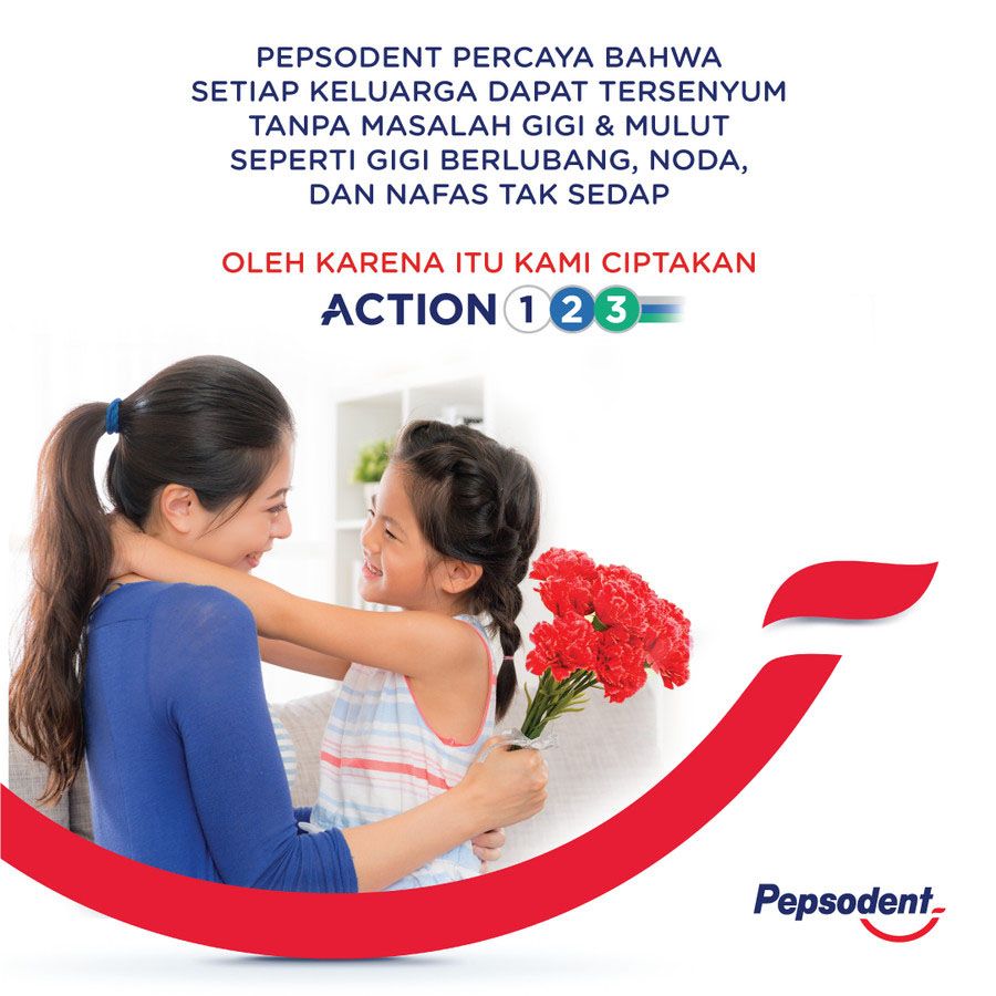 Pepsodent Action 123 Pasta Gigi Original 75G - 4