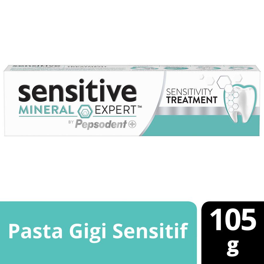 Pepsodent Sensitive Mineral Expert Sensitivity Treatment 105G - 1