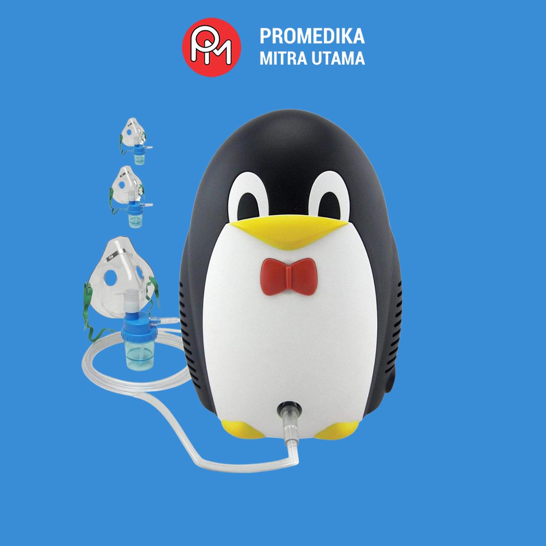 Compressor Nebulizer Anak Motif PenguinNeb - 2