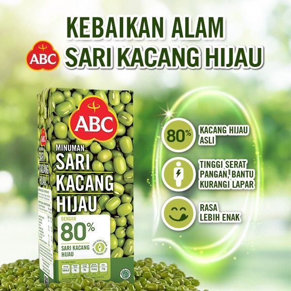 ABC Minuman Sari Kacang Hijau 250 ml - 3