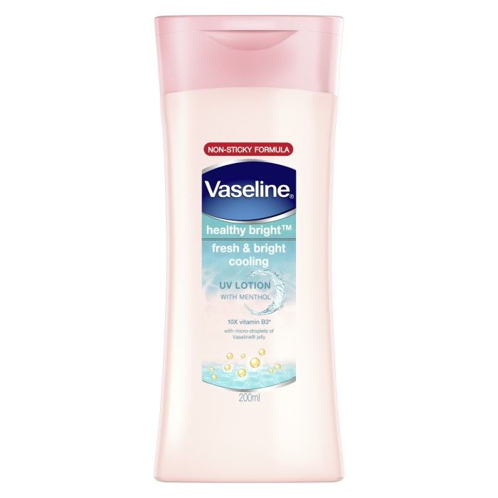 Vaseline Healthy White Fresh & Fair Cooling Uv Gel Lotion 200Ml - 2