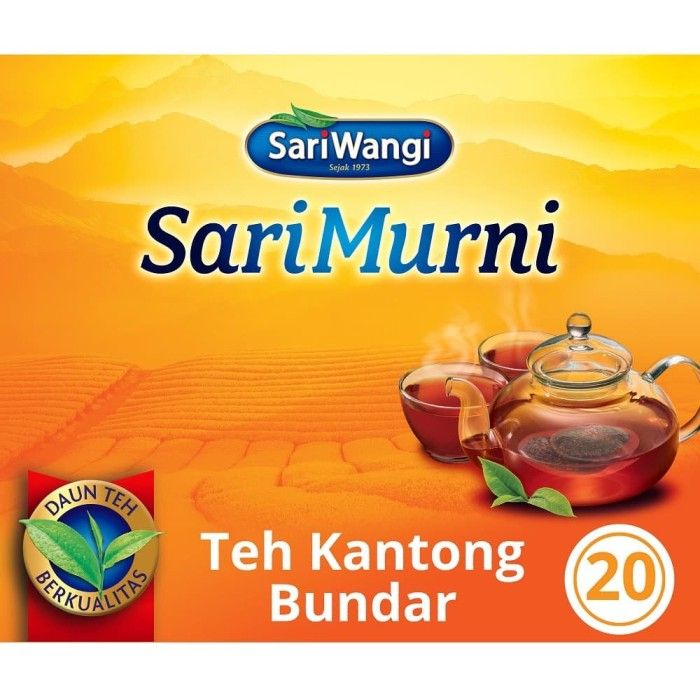 Sarimurni Teh Hitam Kantong Bundar 20 Teh Celup - 1