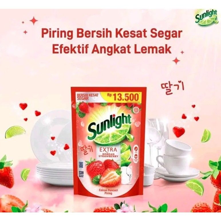 SUNLIGHT KOREAN STRAWBERRY PCH 80ML - 1