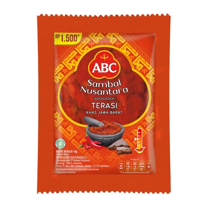 ABC Sambal Nusantara Terasi 10 x 18 g - 2