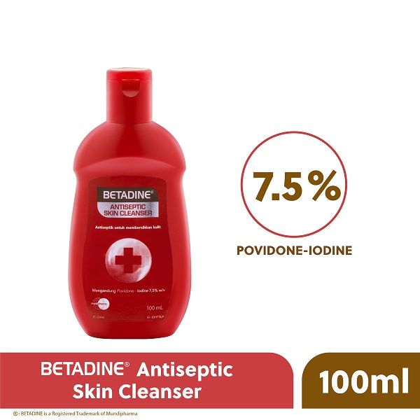 Betadine Antiseptic Skin Cleanser 100ml - 1