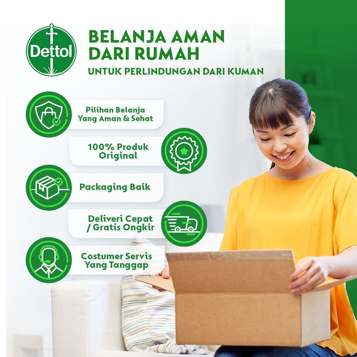 Dettol Sabun Cuci Tangan Re-energize 200ml - 5