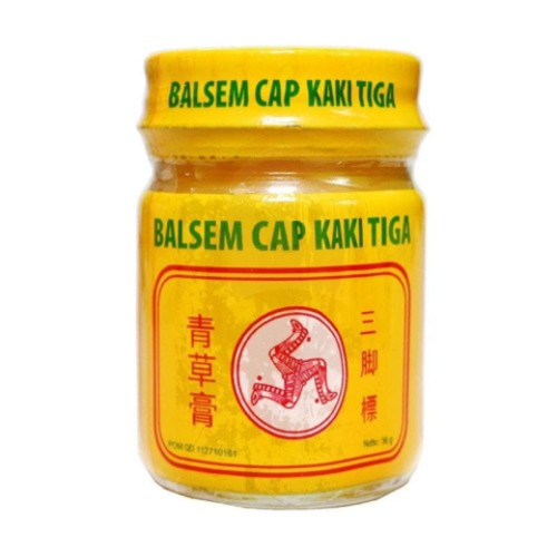 Cap Kaki Tiga Balsem Kuning 20 gram - 1