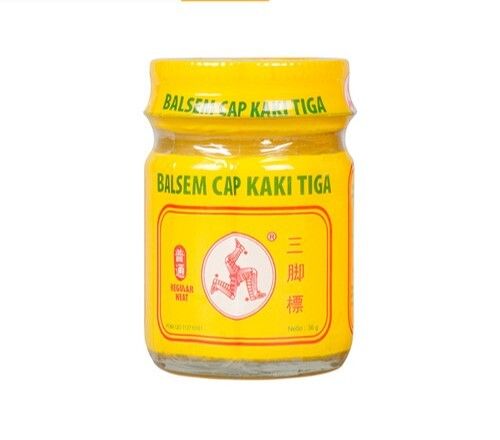 Cap Kaki Tiga Balsem Kuning 36 gram - 1