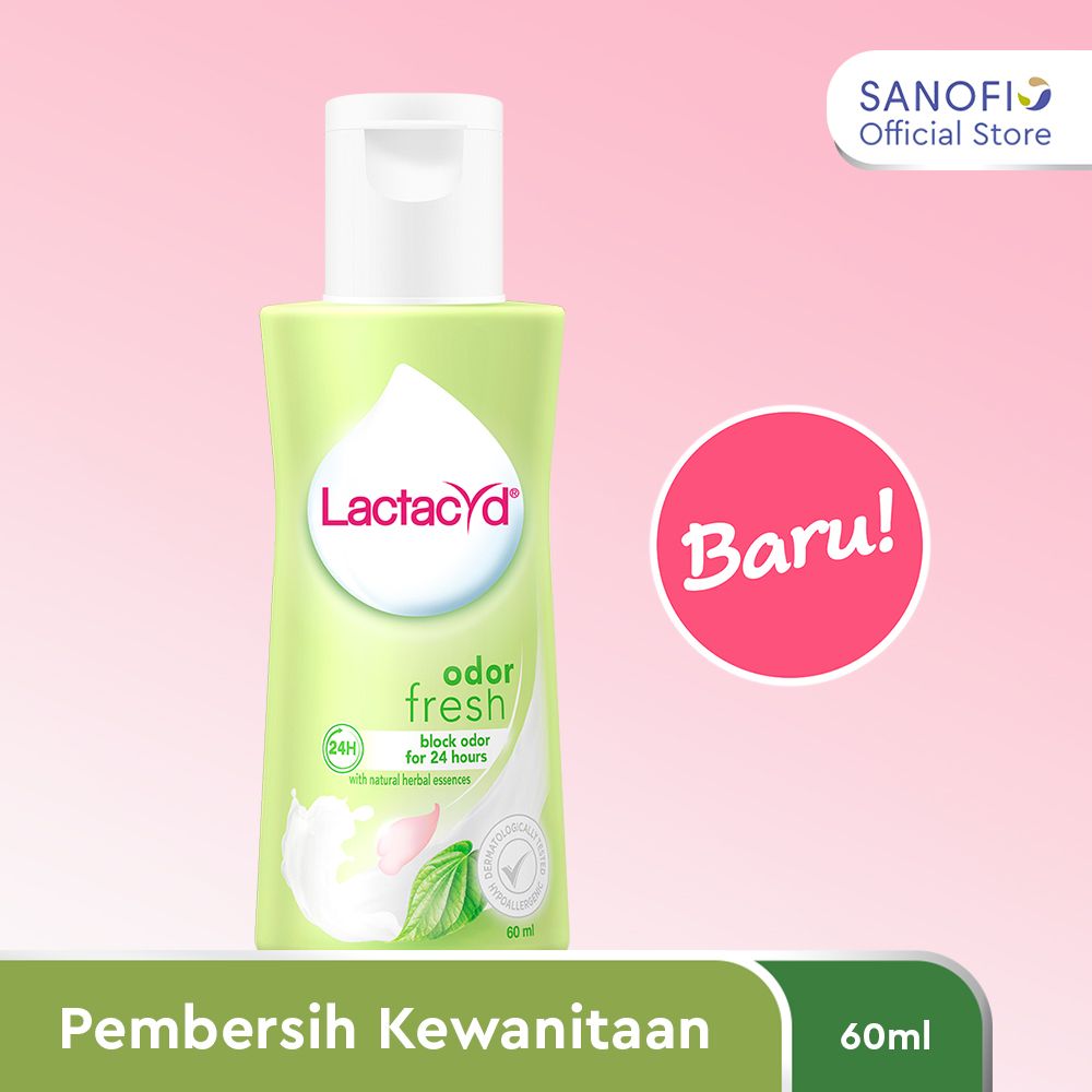 Lactacyd Odor Fresh Pembersih Kewanitaan 60ml - 1