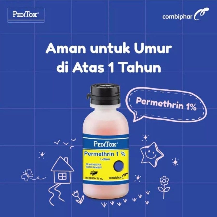 PEDITOX - OBAT KUTU RAMBUT 50ML - 2