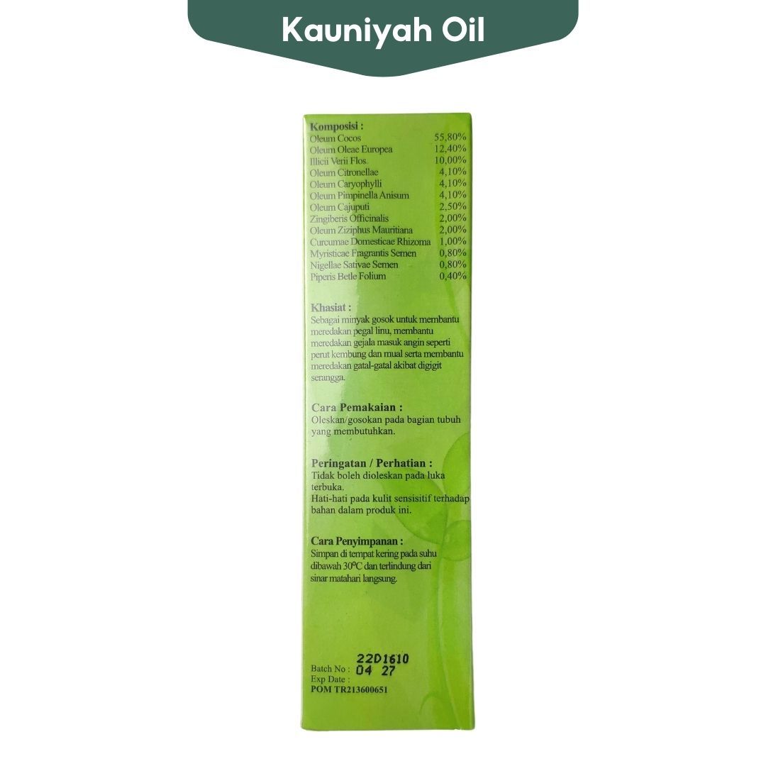 Kauniyah Oil Minyak Balur Kauniyah 100ml - 2