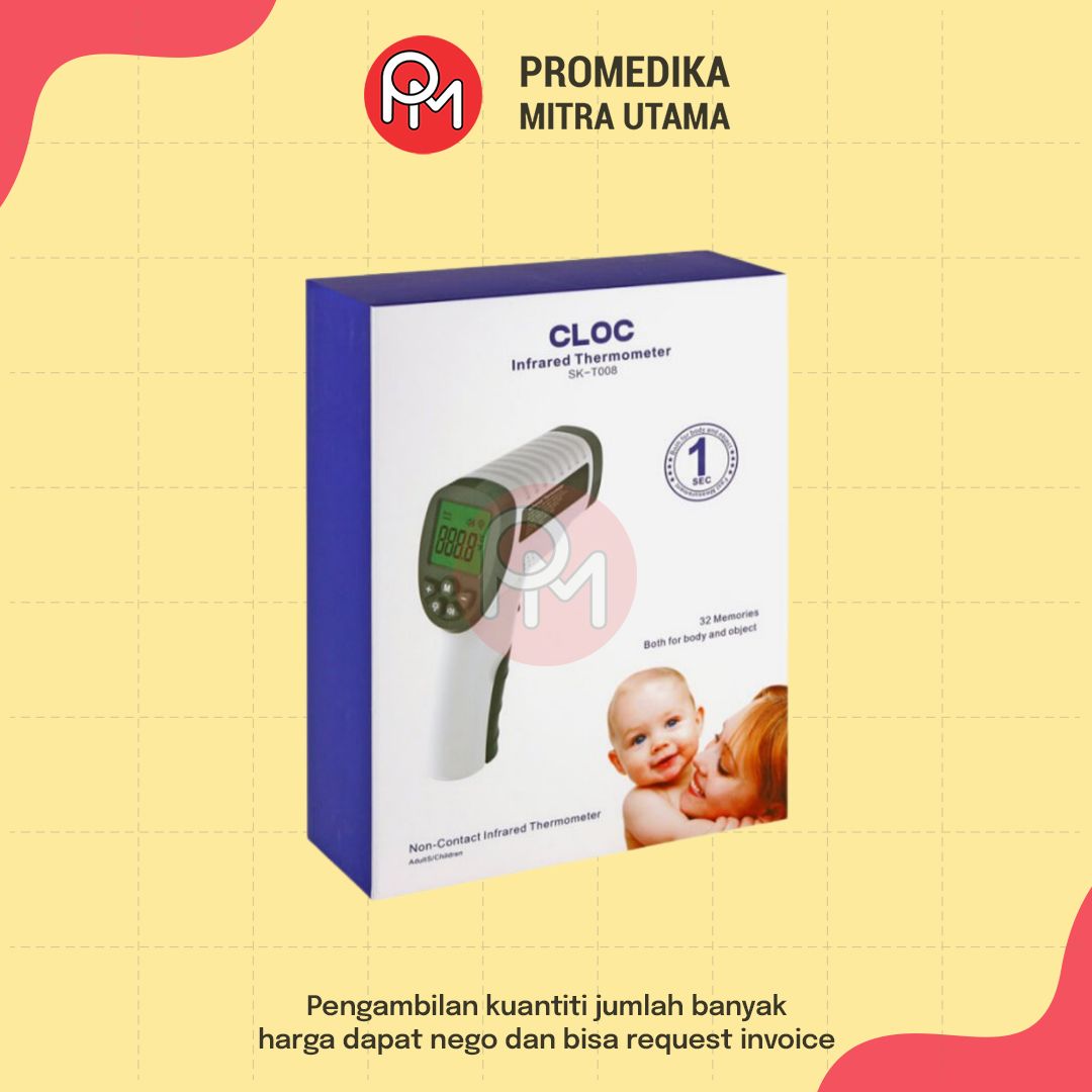 Alat Pengukur Suhu Badan CLOC SK-T008 - 1