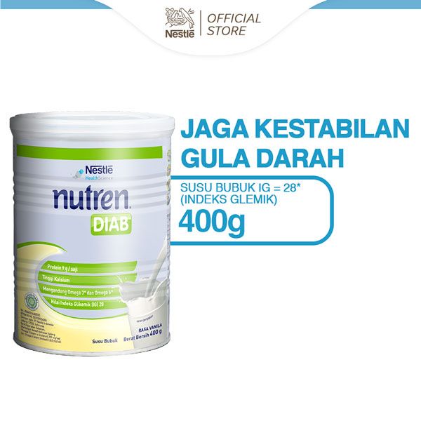 Nutren Diabetes Susu Bubuk Kaleng 400gr - 2