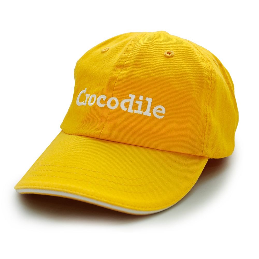 Crocodile KIDS BB CAP Yellow - original katun 100% - 1