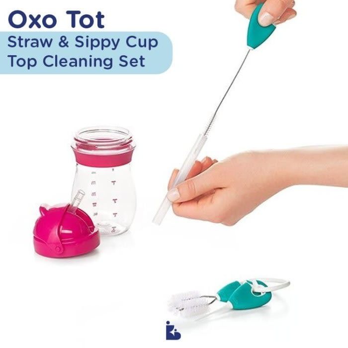 Oxo Tot Straw Sippy Cup Top Cleaning Set - Gr - 1