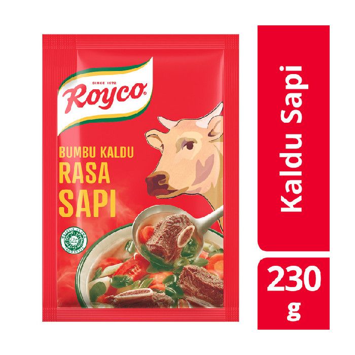 Royco Bumbu Penyedap Kaldu Sapi 230G Free Gula 1kg - 2