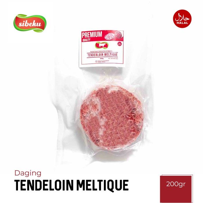 Daging Sapi Meltique Tenderloin Halal 200 gram Frozen Food AUS-Sibeku - 2