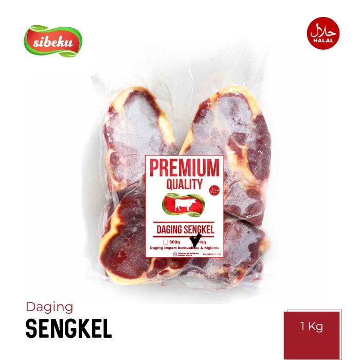 Daging Sapi Sengkel Halal 1 Kg Frozen Food Import AUS - Sibeku - 2