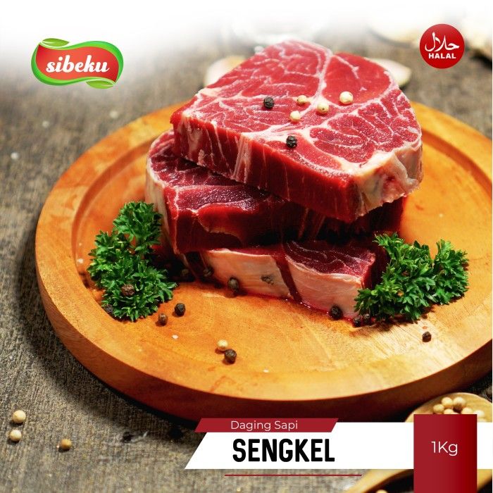 Daging Sapi Sengkel Halal 1 Kg Frozen Food Import AUS - Sibeku - 5