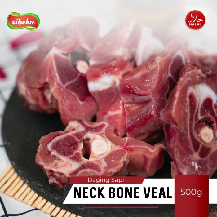 Daging sapi tulang leher neck bone halal 500 gram New Zealand - Sibeku - 5