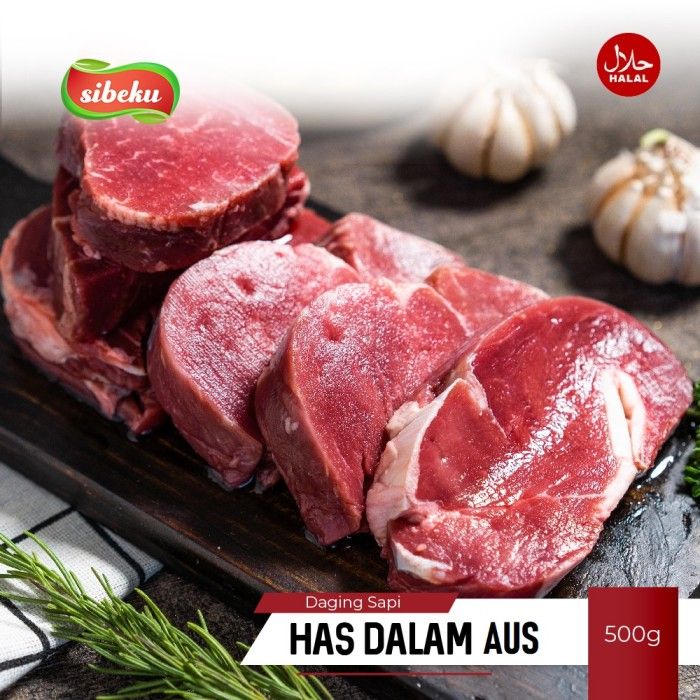 Daging Sapi Has Dalam Tenderloin Beef Australia Halal 500 gram- Sibeku - 5