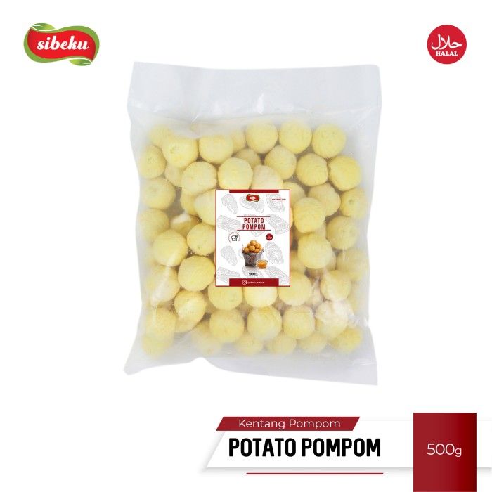 Kentang Goreng Potato Pompom French Fries 500 gram - Sibeku - 2