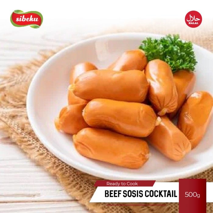 Sosis Beef Cocktail / Sosis Daging Sapi Beef Cocktail 500 gram - 5