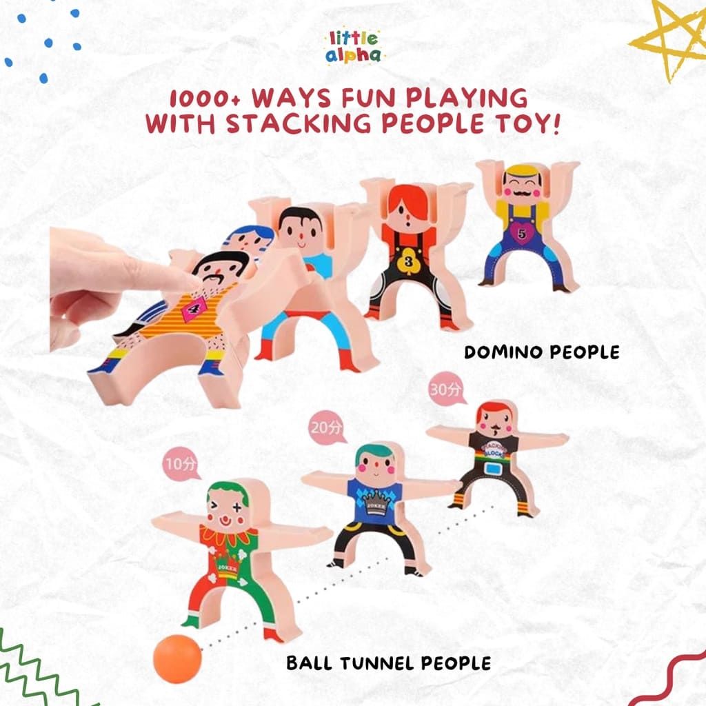 Stacking People Toy - 4