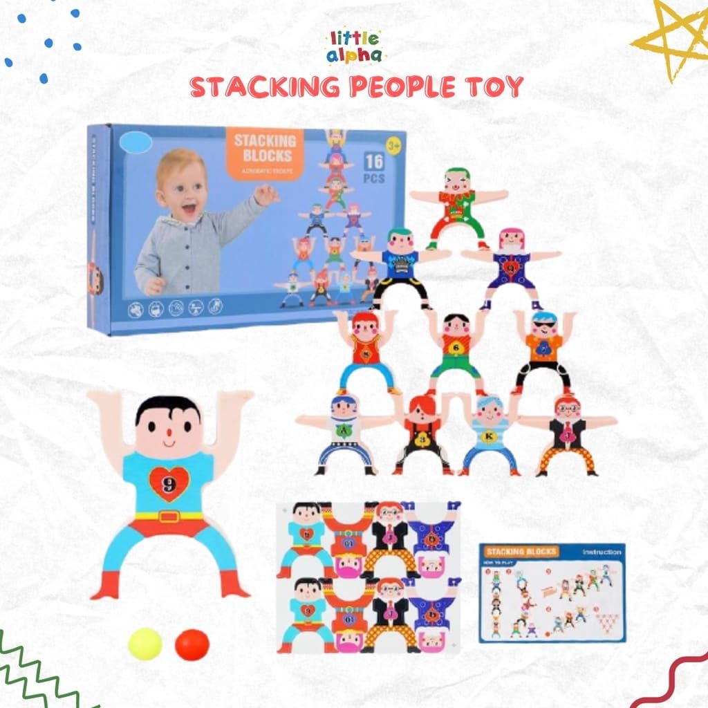 Stacking People Toy - 2