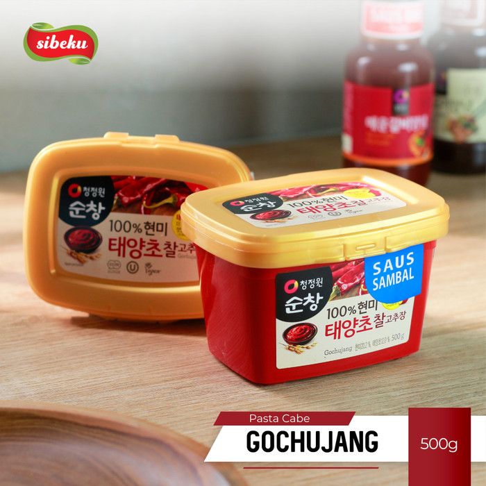 Daesang Sunchang Gochujang Sambal Korea Hot Pepper Paste 500gr- Sibeku - 5