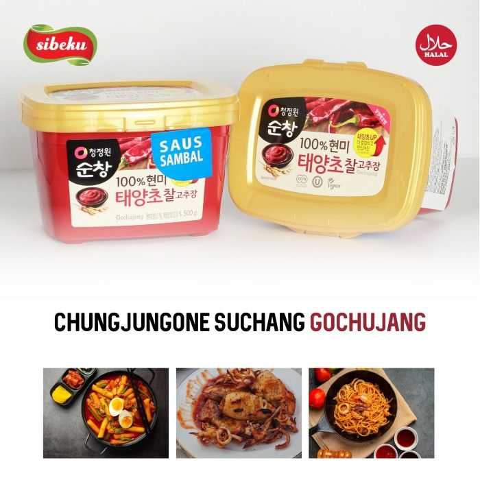 Daesang Sunchang Gochujang Sambal Korea Hot Pepper Paste 500gr- Sibeku - 3