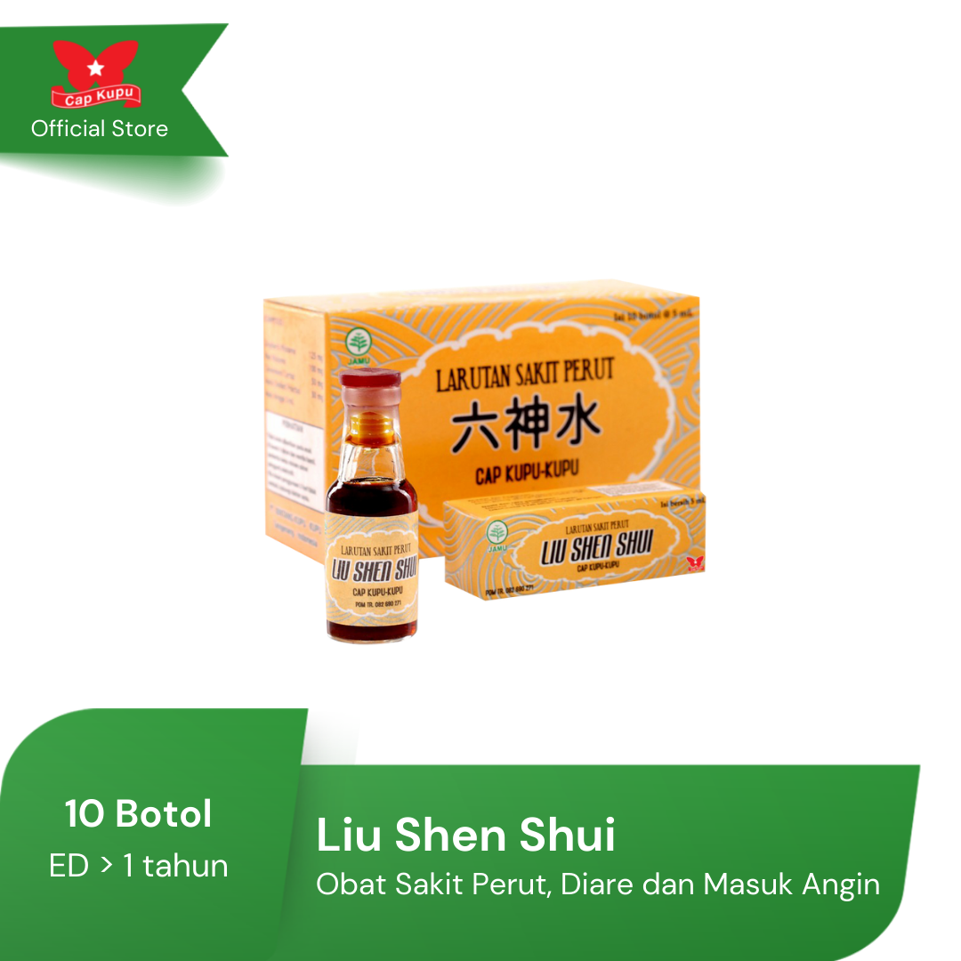 Liu Shen Shui Obat Sakit Perut. Masuk Angin. dan Diare - 1