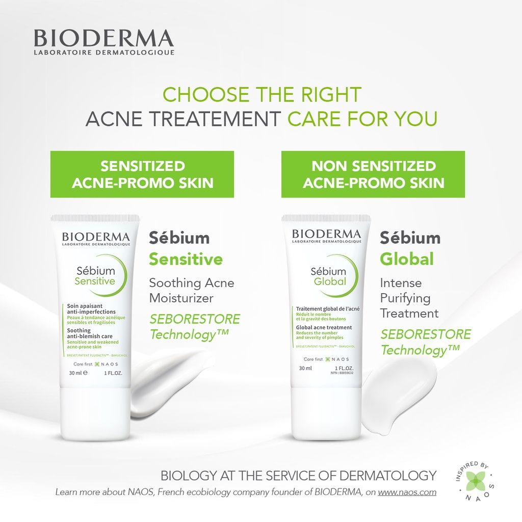 Bioderma Sebium Sensitive 30 ml - Soothing Acne Moisturizer / Pelembab untuk Menenangkan Kulit Berjerawat - 3