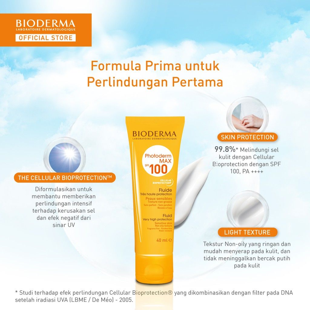 Bioderma Photoderm Max SPF 100 Fluide 40 ml - Sunscreen untuk Kulit Normal / Kering - 2