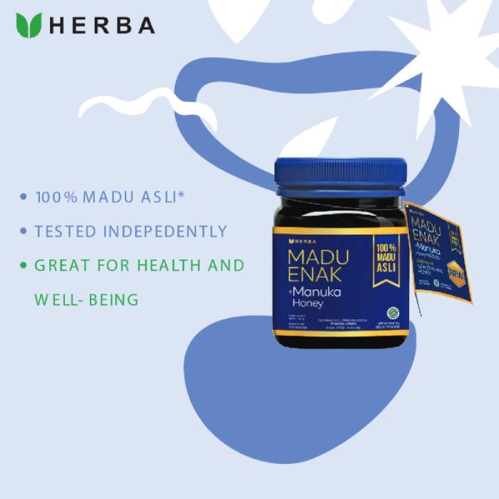 Madu Enak Manuka MGO 50+ Free Fibrefirst - 1