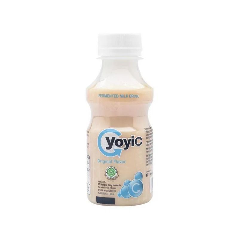 Yoyic Fermented milk Original 130x12 [KARTON - ISI 12 Pcs] - 2