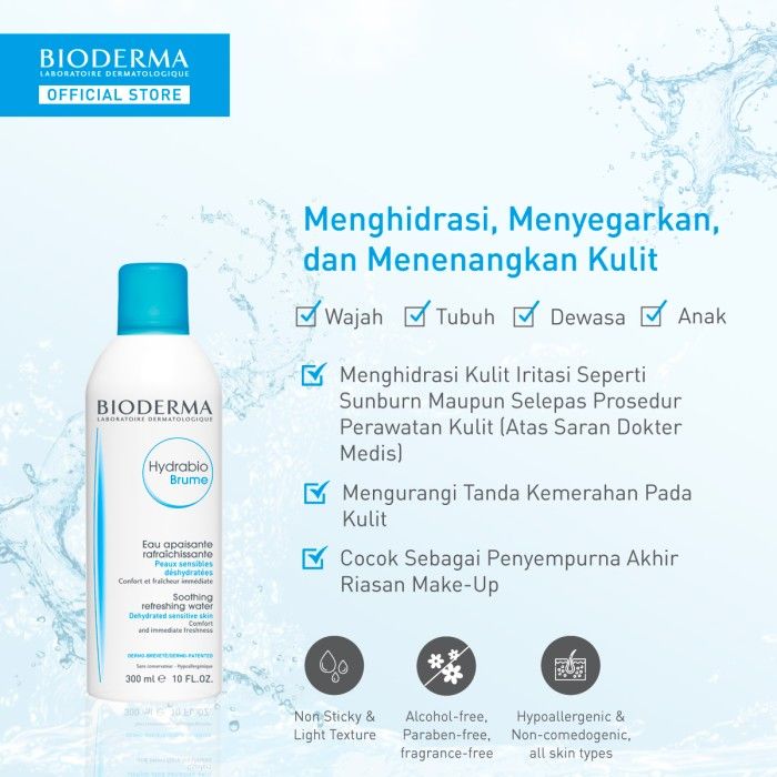 Hydrabio Brume 300 ml - Facial Spray untuk Semua Jenis Kulit - 2