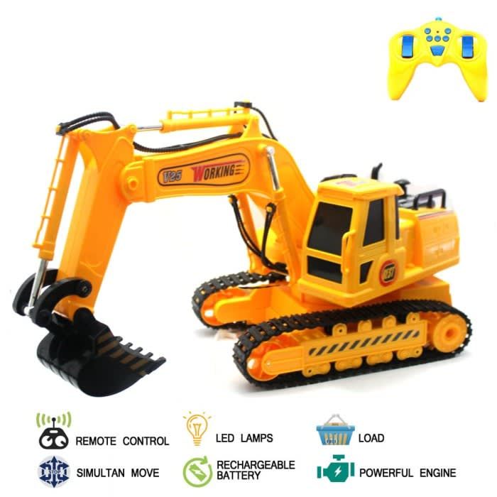 Mobil Remote Kontrol RC Excavator Digger - 1