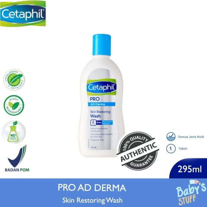 Cetaphil PRO AD Derma Skin Wash - 295mL - 1