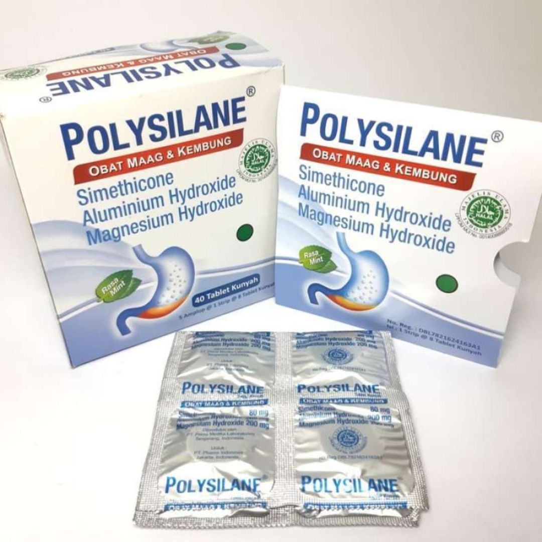 POLYSILANE OBAT MAGH & KEMBUNG - 100 ML - 1