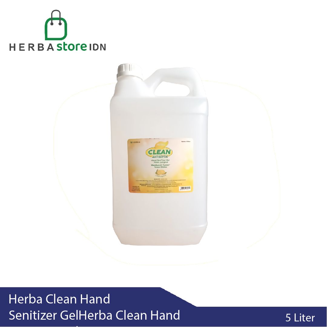 Herba Clean Hand Sanitizer Drigen 5 Liter Gel - 1