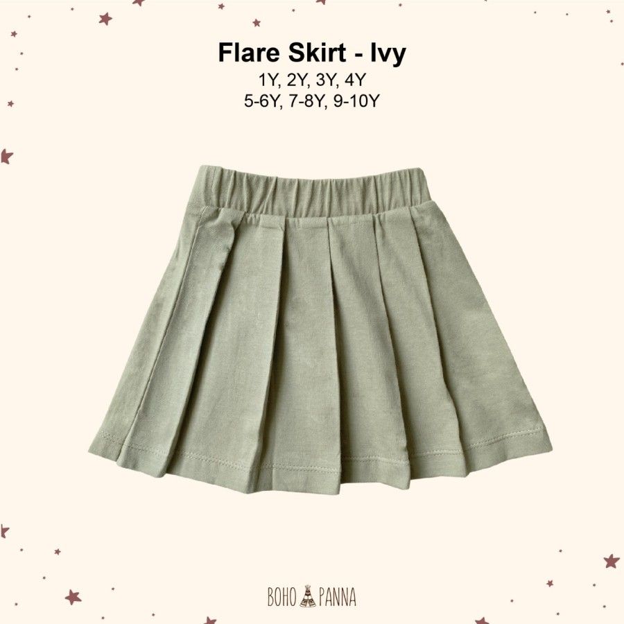 BOHOPANNA - FLARE SKIRT - Rok Anak IVY 1Y - 1