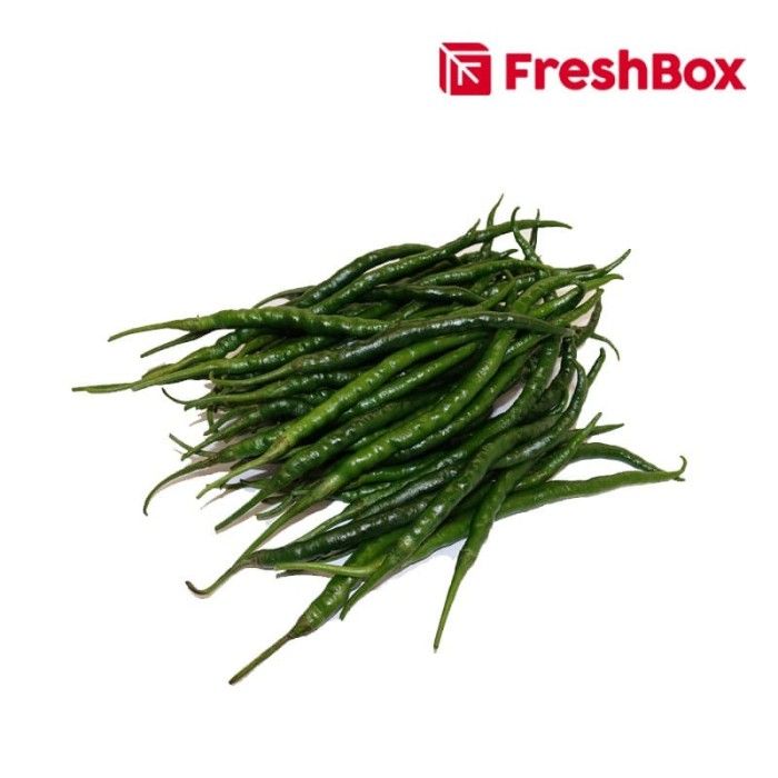 Cabai Hijau Keriting 250 gr FreshBox - 1