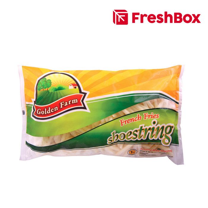 French Fries Shoestring Golden Farm 500 gram FreshBox - 1