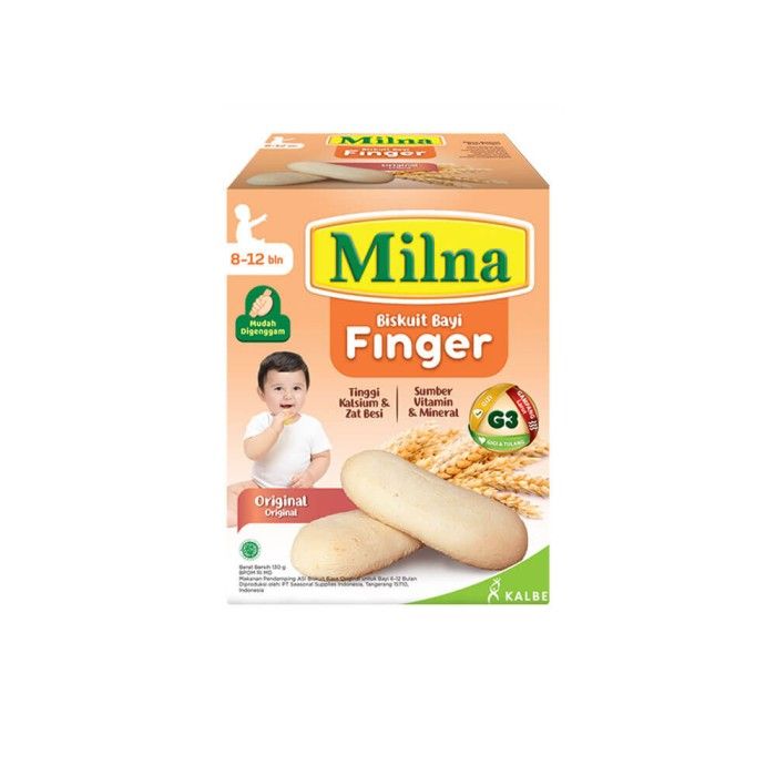 Milna Biskuit Finger Ori 52 gr (5 Pack) - 3