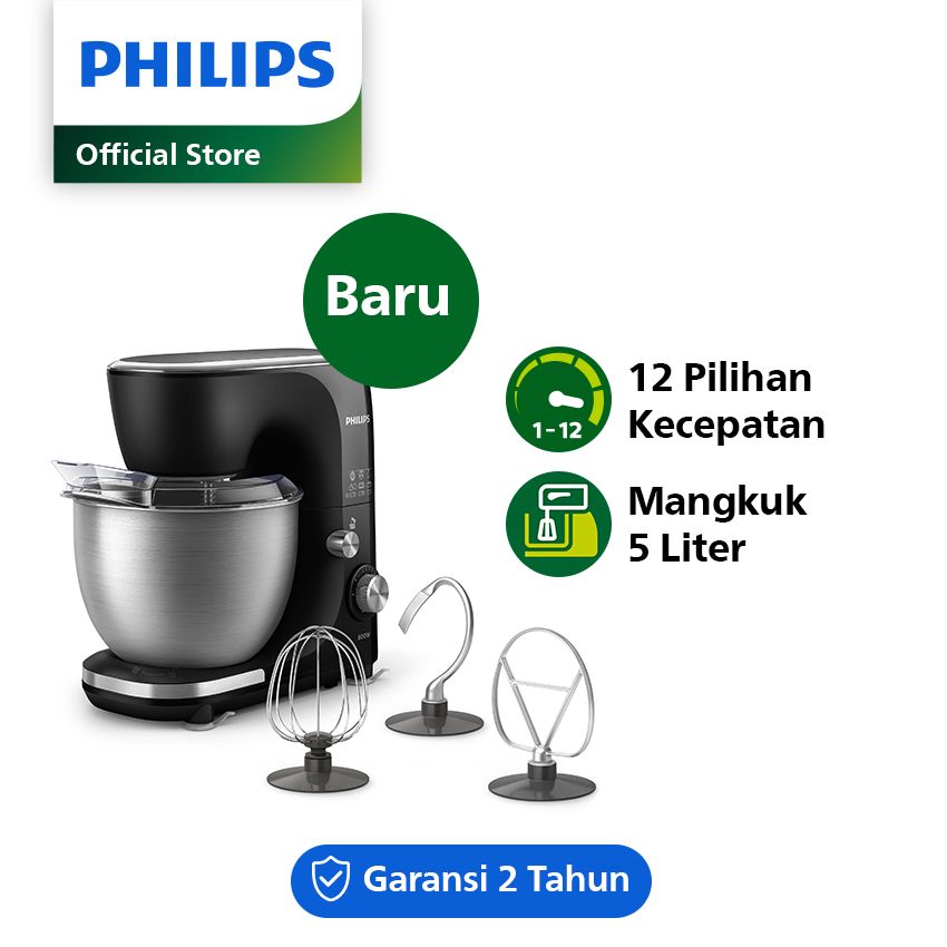 Philips Kitchen Machine HR7922/90 - Kapasitas 5L - 1