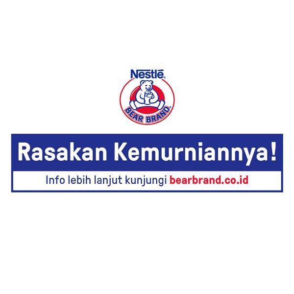 NESTLE BEAR BRAND Susu Sapi Sapi Steril Siap Minum Kaleng 189ml 4 pcs - 4